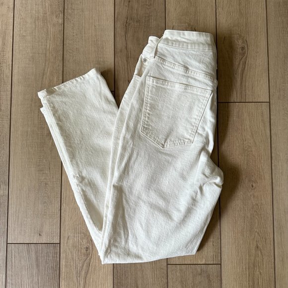 Madewell Curvy Perfect Vintage Jean in Tile White, Size 25 - Picture 4 of 4